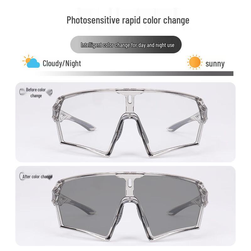 Norman Anti-Fog Photochromic Cycling Glasses