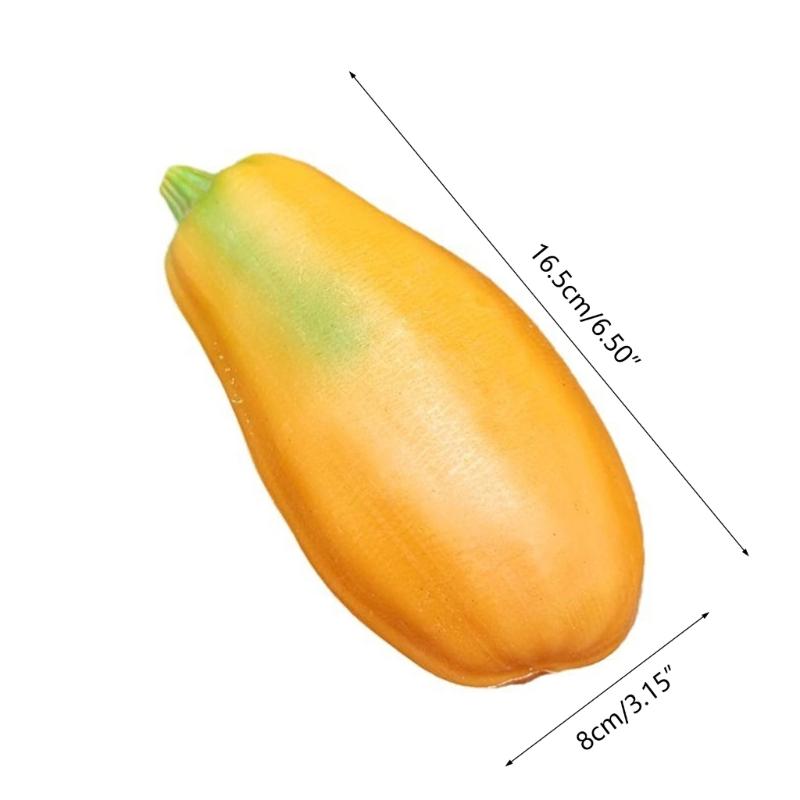 Realistic Simulation Vegetables Fruits Ornament Pastoral Photography Artificial Cucumber Aubergine Fruits Ornament For Party