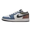 Air Jordan 1 Low GS Diffused Blue Kids Sneakers White Jade-Horizon Mink-Brown HV5973-101
