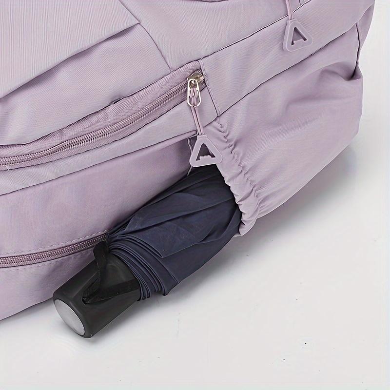 Fashion Casual Solid Color Backpack Unisex School Bag