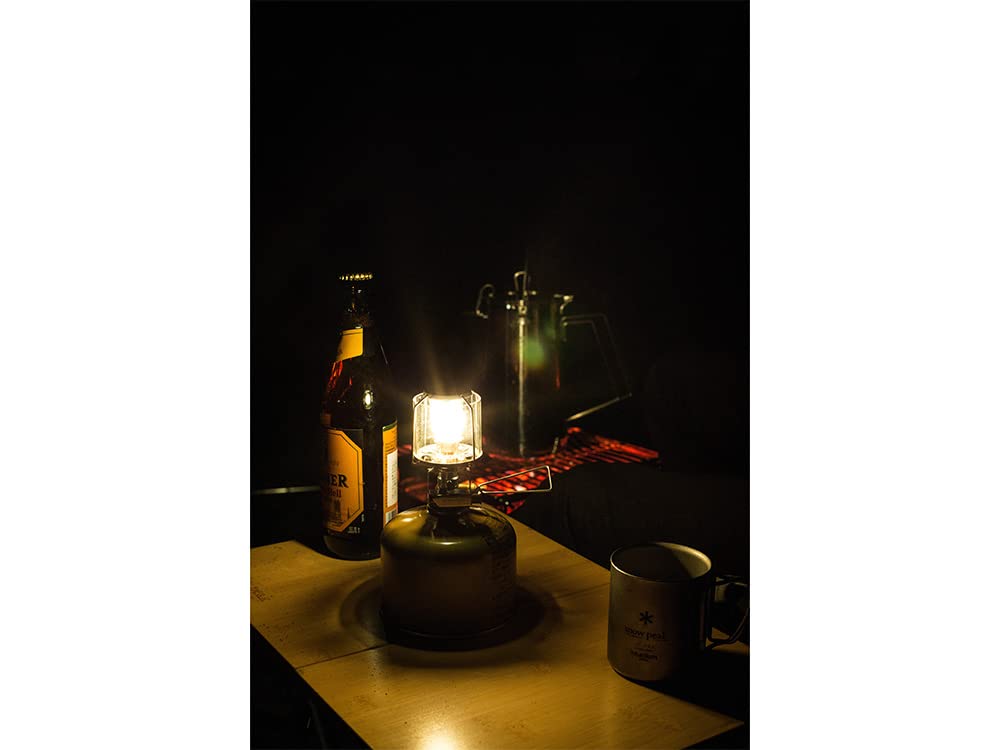 Schneegipfel (Schneegipfel) [Snow Peak Festival 2023 Frühling Outdoor-Spielset] Tisch-Gaslaternen-Set FK-299