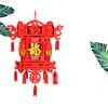 Good Fortune Creative Hanging Pendant New Year Decor Spring Festival Props Festival Lantern