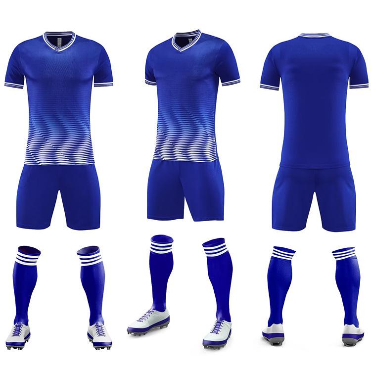 Football Suit, Game Jersey, Adult Children'S Training Jersey, Short-Sleeved Jersey, Print Number, Boys And Girls Summer