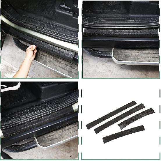 PIUGILH Door Sill Guards Cover Compatible with Land Rover Defender 110 2020-2023, ABS Door Entry Guards Protector Cover