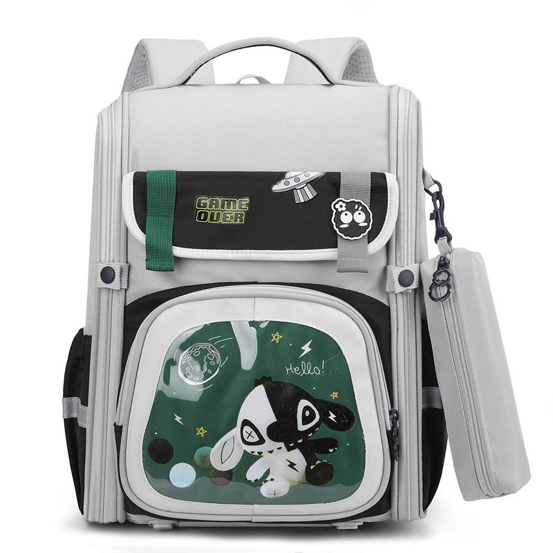 Cartoon Children's Schoolbag For Primary School Students Women's Shoulder Backpack