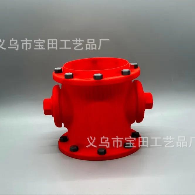 New Creative Resin Statue Flower Pot Decoration Fire Hydrant Flower Pot Home Desktop Outdoor Garden Decoration