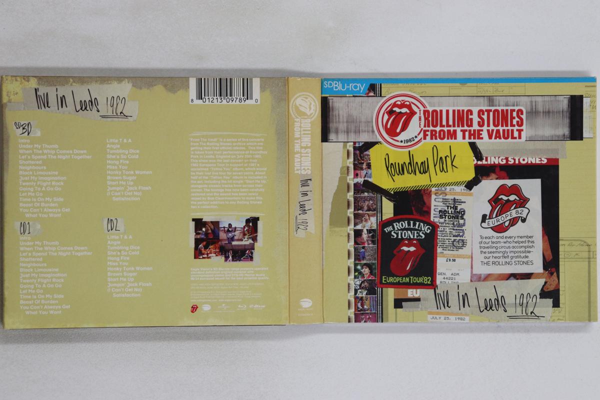 

CD ROLLING STONES - Live In Leeds 1982 (2CD+Blu-ray Dis EVSBD30978 EAGLE VISION 2015 US Rock Used