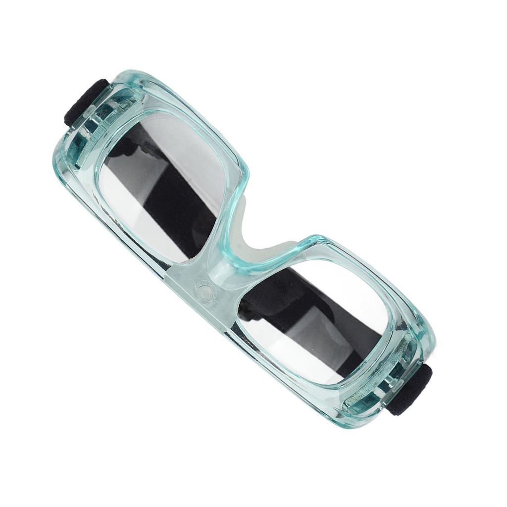 Gogle Sportowe Regulowany Design Zakrzywiona Rama Wytrzymały Materiał PC Ochronne Okulary do Koszykówki dla Dzieci