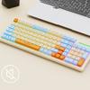 Gaming Keyboard with Tactile Feedback Color Illumination Waterproof Construction Universal Compatibility