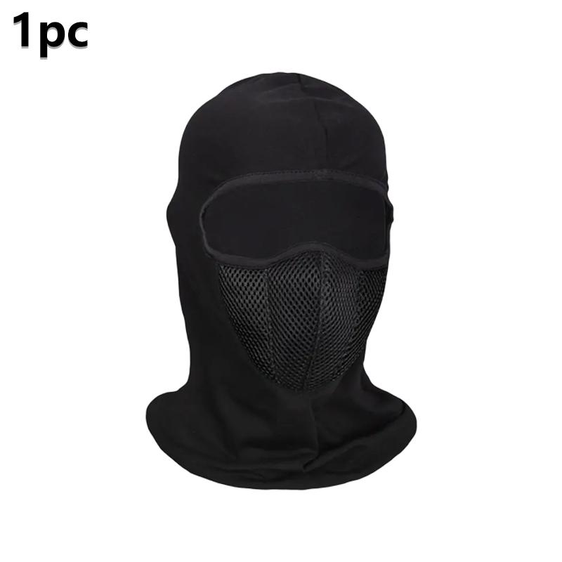 Atmungsaktive Sturmhaube, Motorrad-Vollgesichtsmaske, Motorrad, Radfahren, Fahrradmaske, Motocross-Helm, Kapuze, Moto, Reiten, Hals-Gesichtsmaske