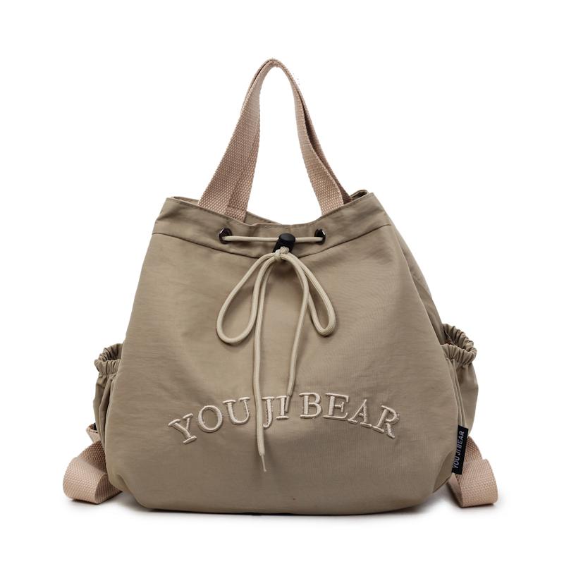 

Стерео Вышитый Рюкзак Винтажный Рюкзак хаки