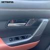 For Mazda CX-50 CX50  2024 2025 2026 Carbon Fiber ide Door Handle Bowl Panel Cover Trim Sticker Interior Accessories