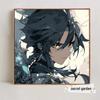 Kit Pittura ad Olio Digitale Anime Demon Slayer Fai da Te per Bambini