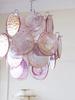 French Artisan Glass Chandelier - Vintage Crystal-Embellished Lighting for Restaurant, Living Room & Bedroom Decor