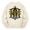 KAN6312 Kmc0043 Bumblebee Fleece-Lined Sweatshirt - Cream