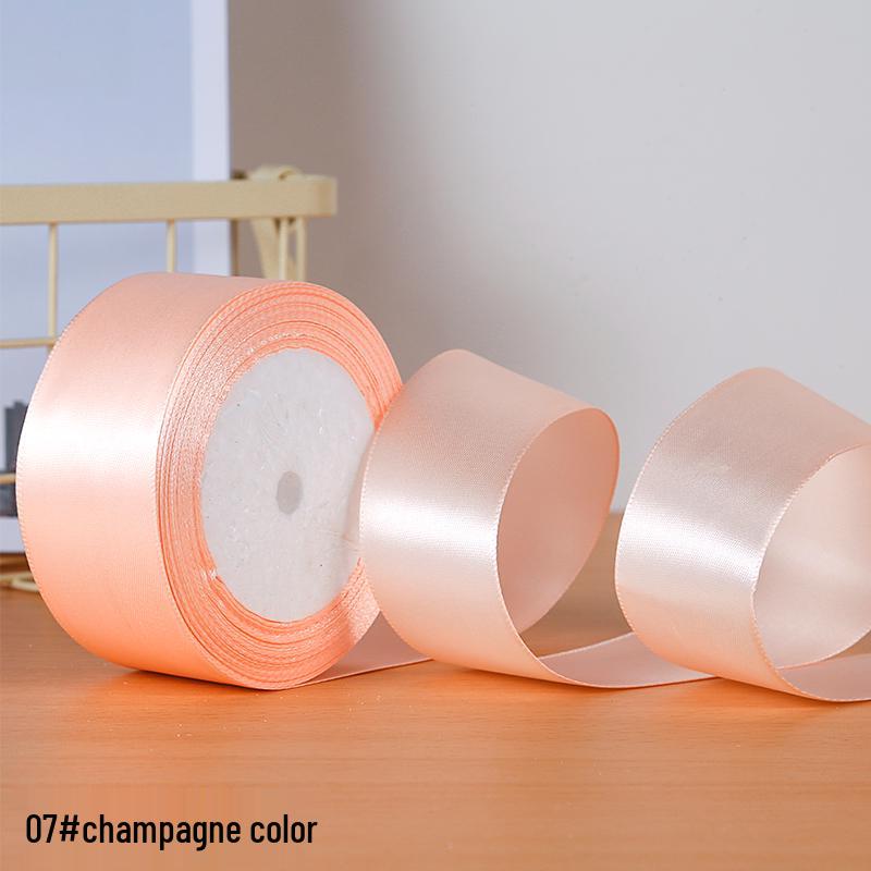 Cinta de Rosa de Seda Hecha a Mano de 4 cm para Envolver Regalos y Joyería DIY