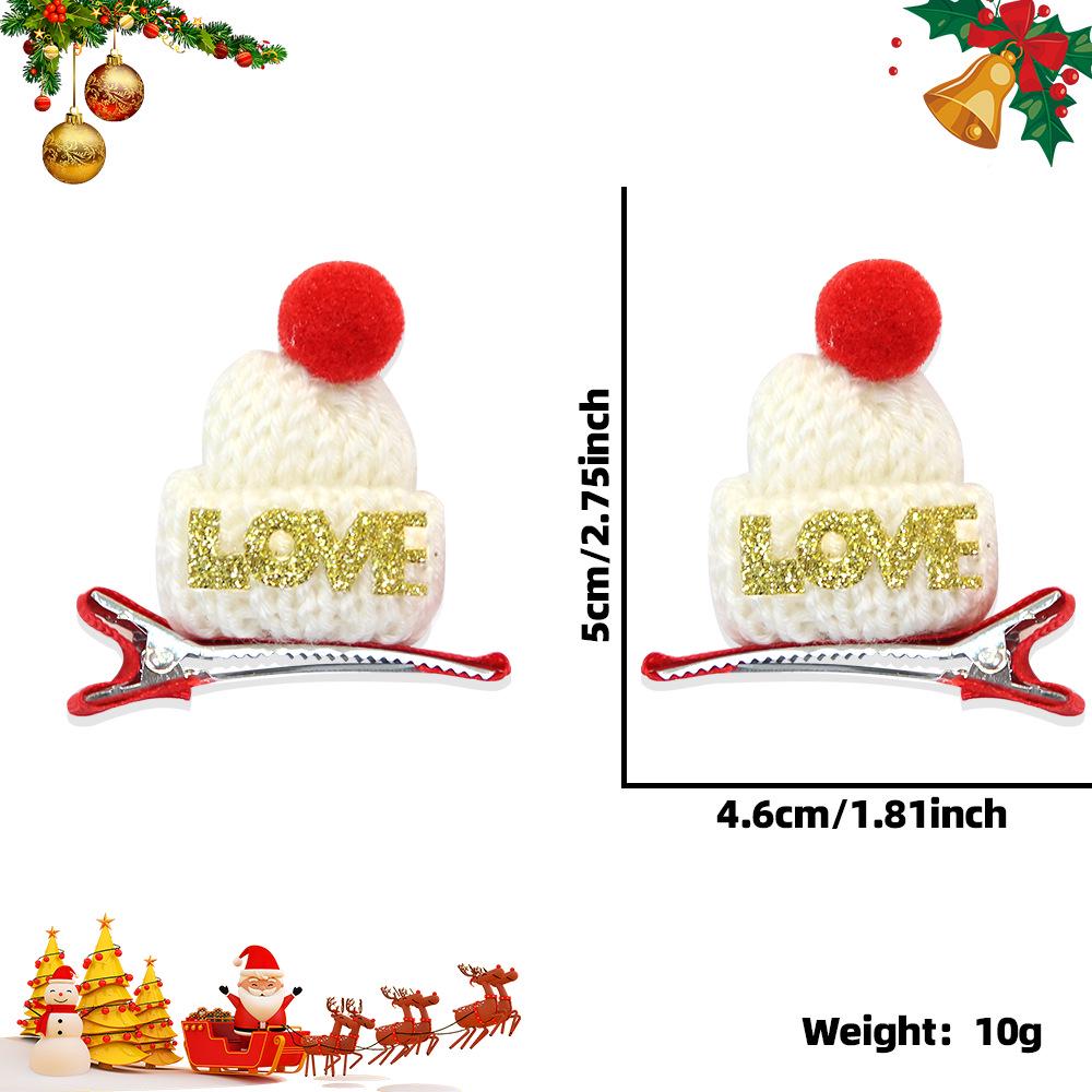 

Glitter Reindeer Antler Hair Clips for Christmas Party Christmas Hair Clip