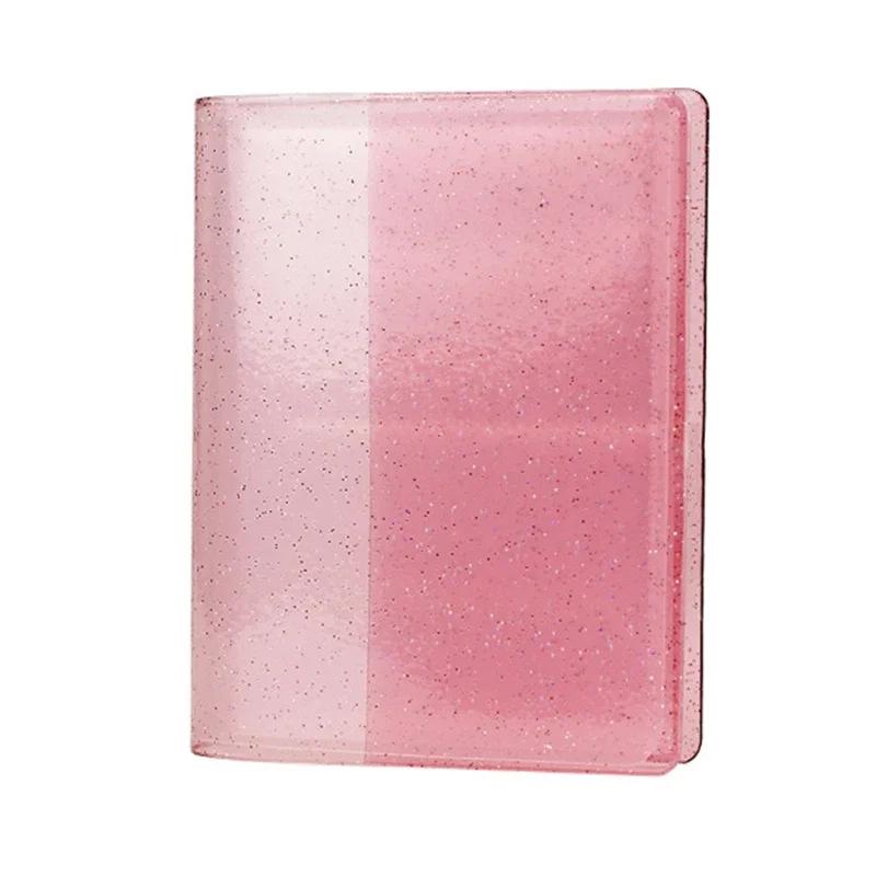 

64 кармана 3 дюйма Quicksand фотоальбом мини мгновенный фото чехол органайзер для хранения Mini 11/9/8/8+ D23 20 дропшиппинг розовый