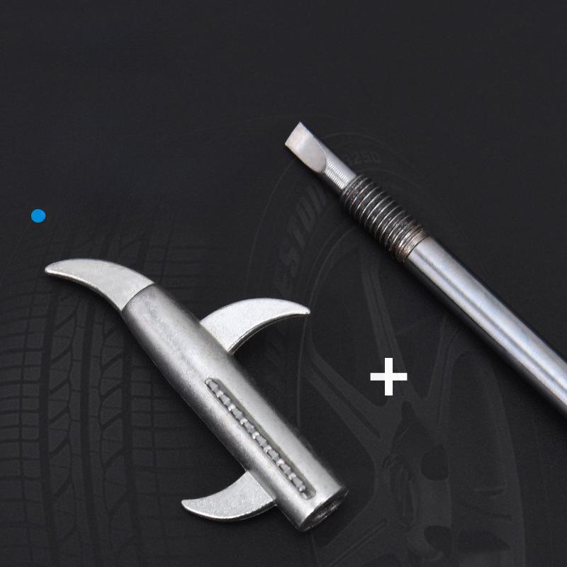 Portable Tire Stone Removal and Cleaning Tool with Hook
