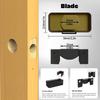 Door Latch Tenon Groove Tool Installation Kit
