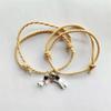 2Pcs/set Couple Bracelet Magnetic Attraction Creative Bracelet Friendship Rope Bracelet Cute Star Astronaut Bracelet