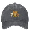 Rilakkuma Logo Casual Baseball Cap Spring Trucker Hat Wholesale Tennis Skate Hip Hop Hats UnisexTeens y2k Cool Baseball Caps