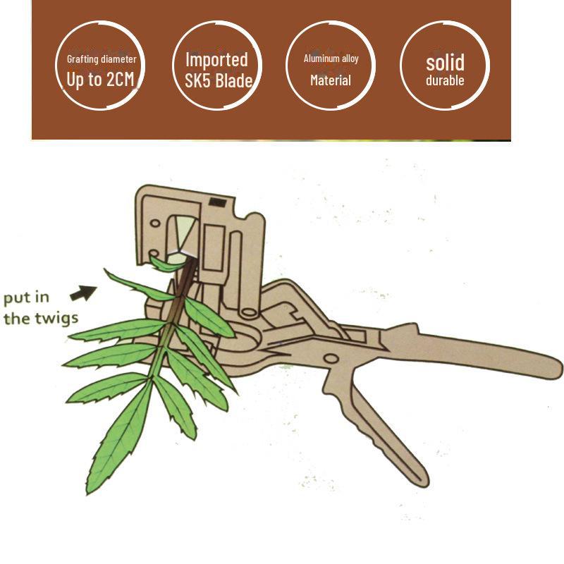 Fruit Tree Grafting Tool: Bud Knife & Thick Branch Seedling Machine