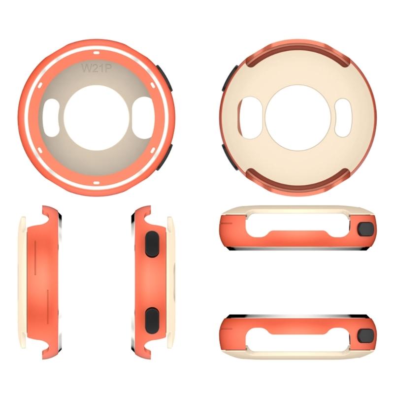 Ergonomisches Metall-Schutzgehäuse Schutz Stoßfestes Schild Für Smartwatches 360-Grad-Schutz Stoßfeste Hülle Kratzfest