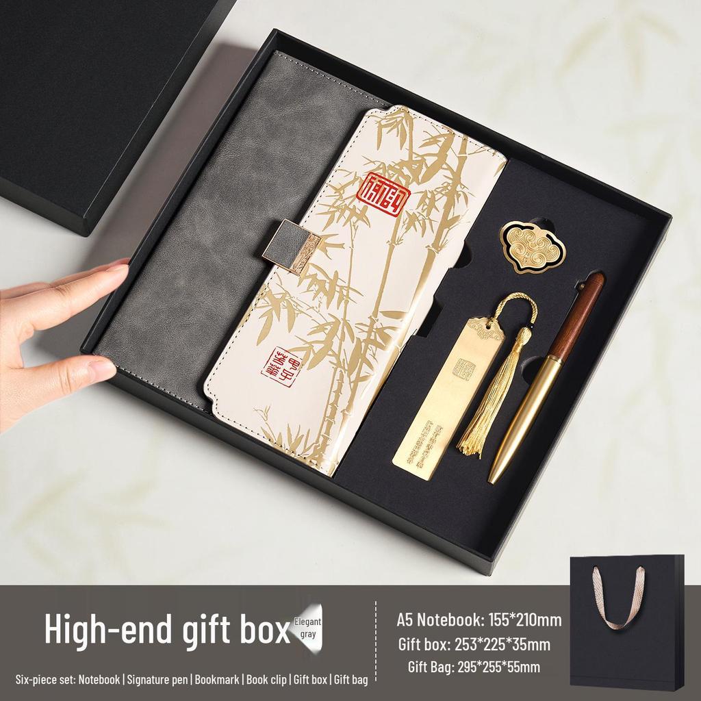 Bamboo Rhyme USB Flash Drive & High-Value Notebook Gift Set