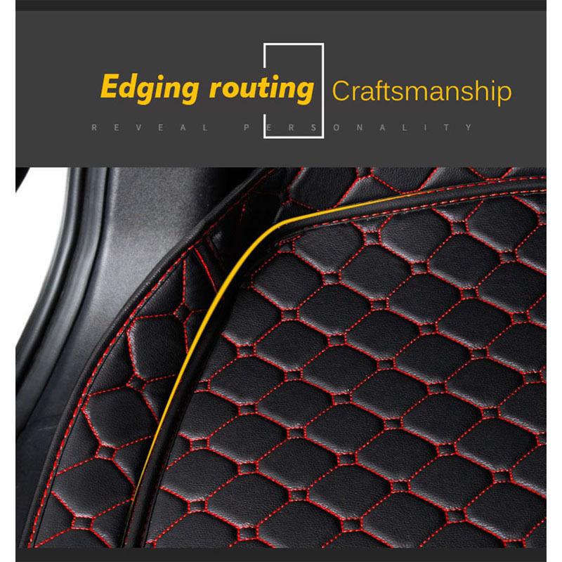 Car trunk mat for Ford Mustang 2015 2016 2017 2018   cargo liner carpet interior accessories cover