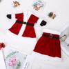 Christmas Dress Wine Bottle Cover Velvet Wine Bottle Cover Christmas Decoration Dinner New Year Table Party Decoration Gifts