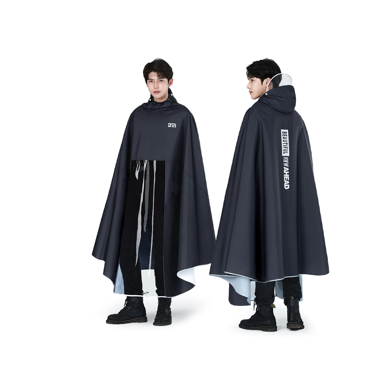 

Дождевик для большого рюкзака, супер прочный от дождя, для тяжелого зеркального покрытия от дождя, большая кнопка для легкого надевания и снятия, прочный для сезона сильных дождей чёрный