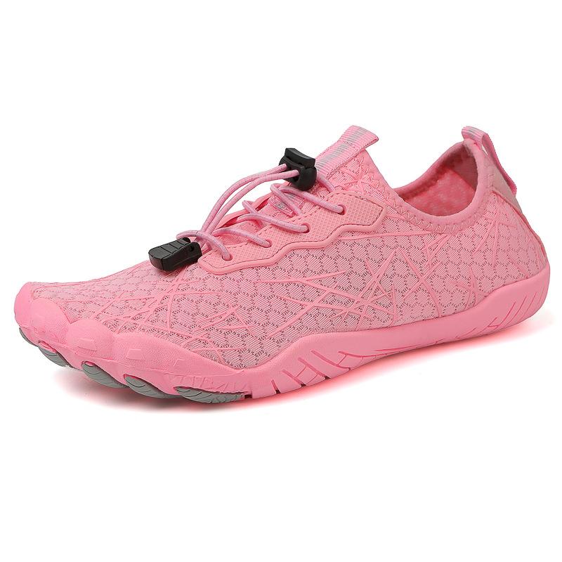 New Outdoor Swimming Shoes Lightweight Breathable Wading Shoes Couples' Beach and Stream-Crossing Footwear Quick-Drying Five-Toe Hiking Boots