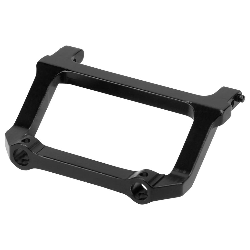 RC Aluminiumlegierung Frontstoßstangenhalterung für Axial SCX24 C10 124 RC Auto Upgrade TeileSilber