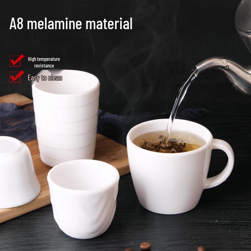 Qianxing A8 White Melamine Durable Cups
