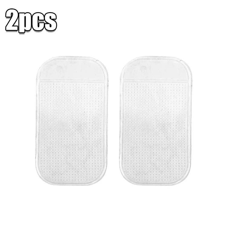 1/5pcs Universal Car Dashboard Non Slip Grip Sticky Pad Phone Holder Mat Anti-skid Silicone Mat Car Mat Car Interior Accessories
