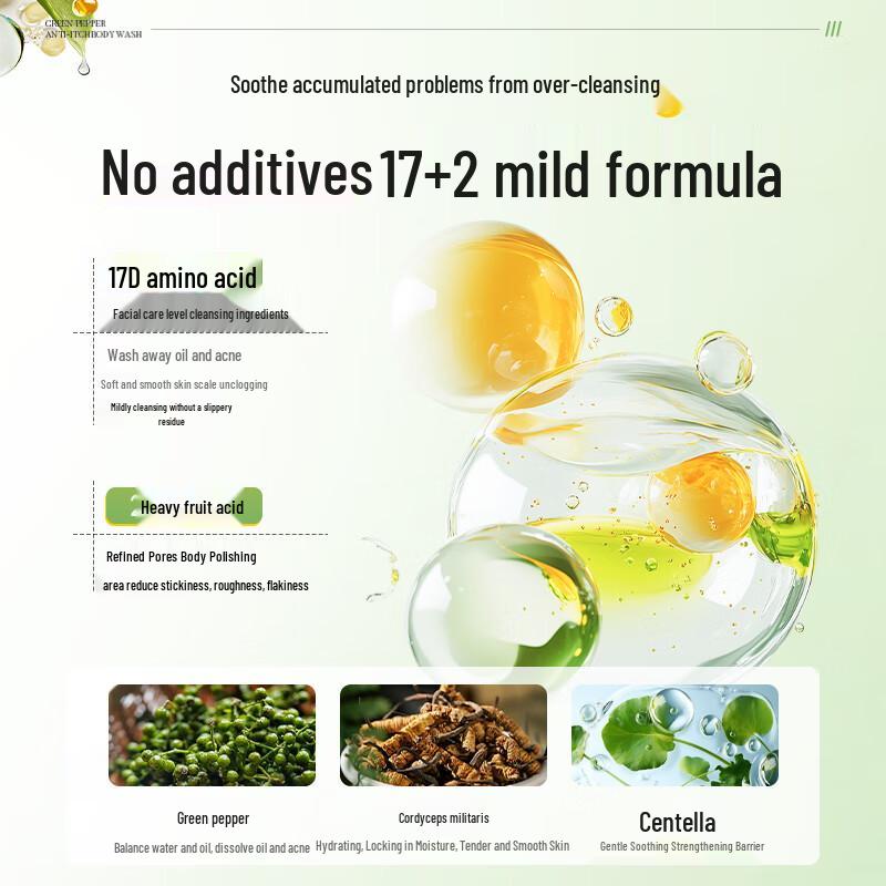 AOPY Sichuan Peppercorn Amino Acid Purifying Shower Gel