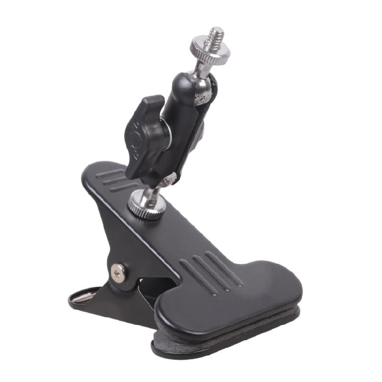 

1/4inch Threaded Ball Head Clamp For Phone Video Mount Camera Monitor LED Light Live Streaming Microphone Accessories 1