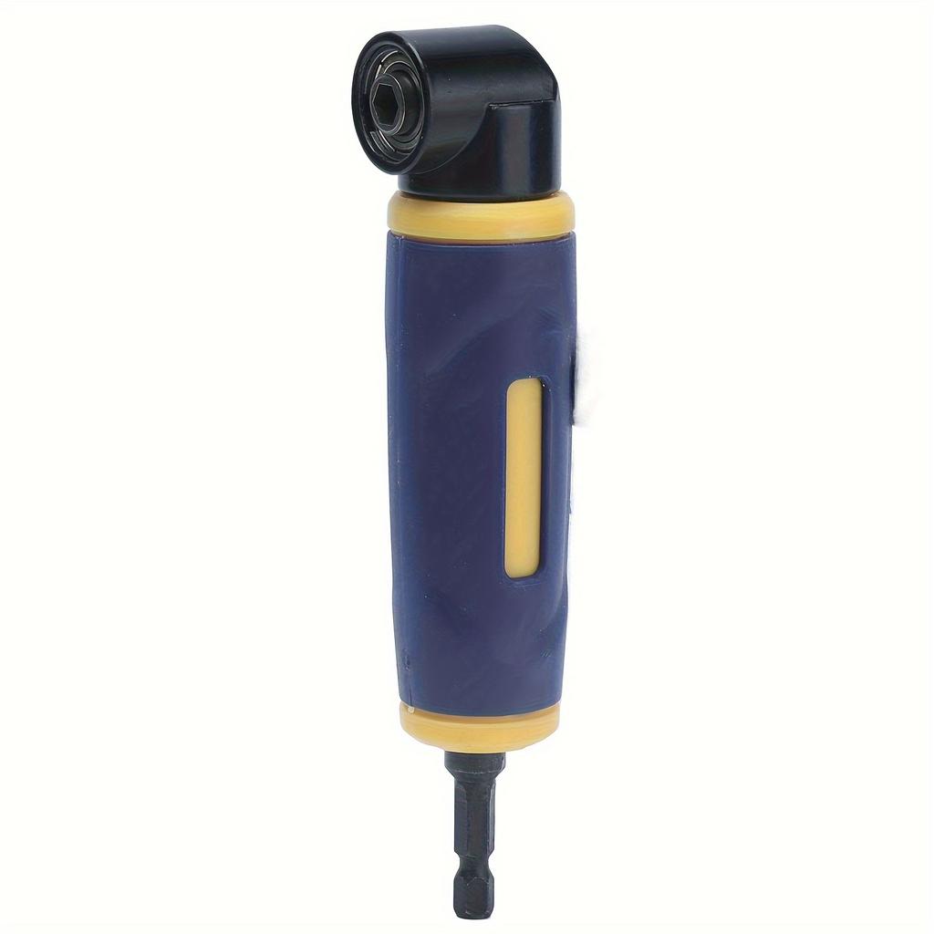 Right Angle Drill Adaptor 90 Degree Yellow Blue Drills Attachment Extension Driver 