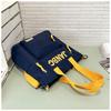 School Bag New High-value College Style Simple Letter Make-up Bag Light Travel Large-capacity Backpack