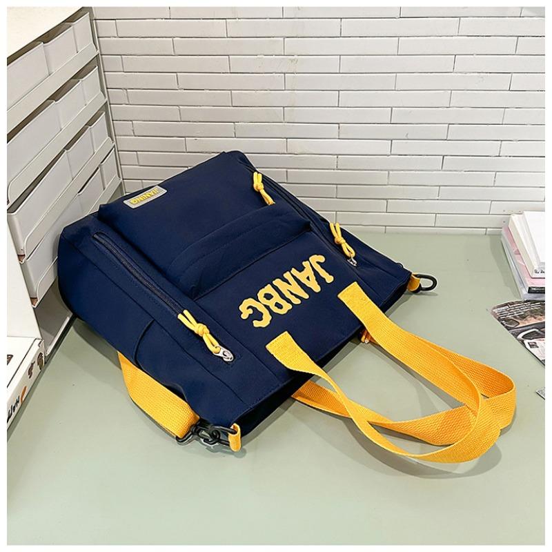 School Bag New High-value College Style Simple Letter Make-up Bag Light Travel Large-capacity Backpack