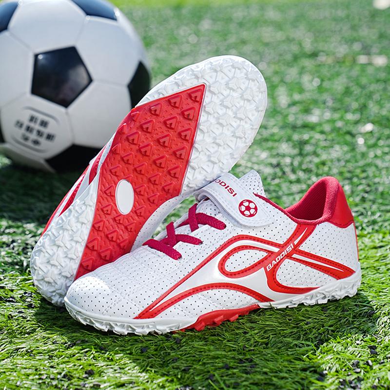 Children Football Shoes Grass Society Indoor Training Original Boys Soccer Shoes Cleats Non Slip Kids Football Field Boots New