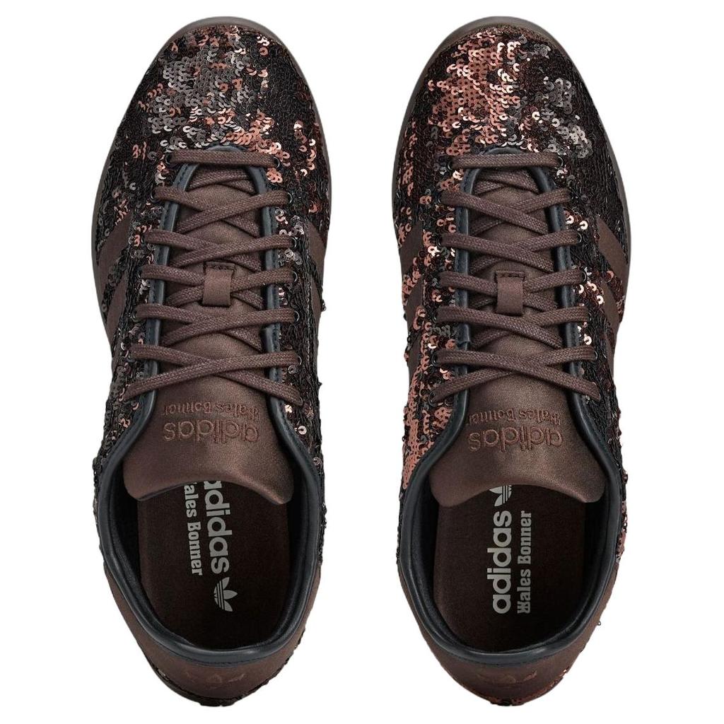 Wales Bonner x adidas Karintha Bronze Sequin Unisex Sneakers Brown Supplier-Color Dark-Brown KH8798