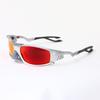 Outdoor-Sport Radfahren Polarisierte Sonnenbrille, Unisex, Retro-Stil, mit abnehmbaren Nasenpads, geeignet für Reisen und Fahren, kleiner Rahmen9529