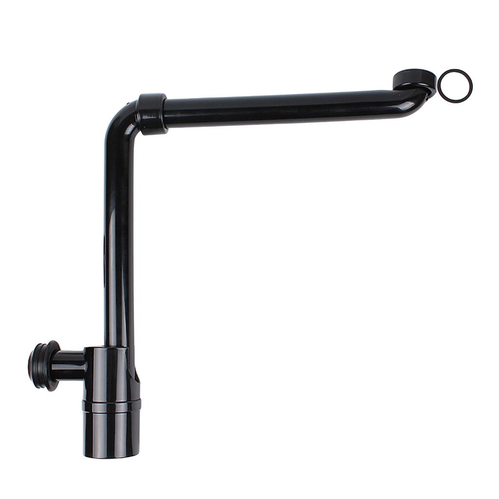 1-1/4inch Slip Inlet Drain Space Saving Sink Waste Trap Adjustable Washbasin Siphon Bathroom Basin Sink Waste Trap