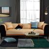 Chenille Houndstooth Stitching Sofa Cushion Modern Simple Three-Seat Sofa Cushion Towel Cover