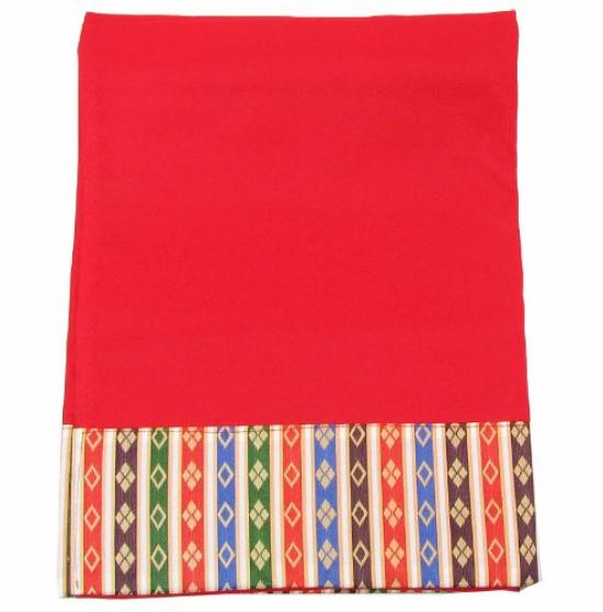 Hina Doll Flat Display 90cm 28-inch Mat, Wide, Melton/Red (Hina Doll/Doll Festival)
