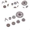 1/24 Scale RC Differential Axle Gears Compact Upgrades Motor Gear Pinion Set Metal Diff