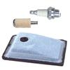 Fuel Filter & Air Filter & Spark Set For Homelite For Super For XL SXL XL12 Tune-Up Kit & Fuel Filter Garden Tool Accessories