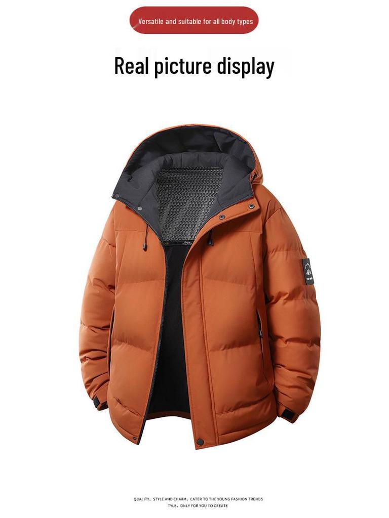 Men's 2025 Winter Graphene Cotton Jacket - High-Quality, Trendy, and Cold-Protective